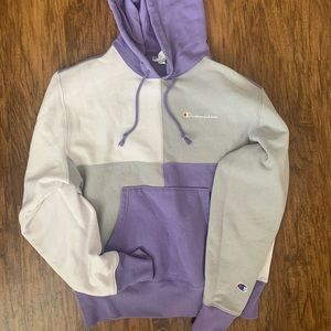 RARE Champion UO Exclusive Colorblock Hoodie